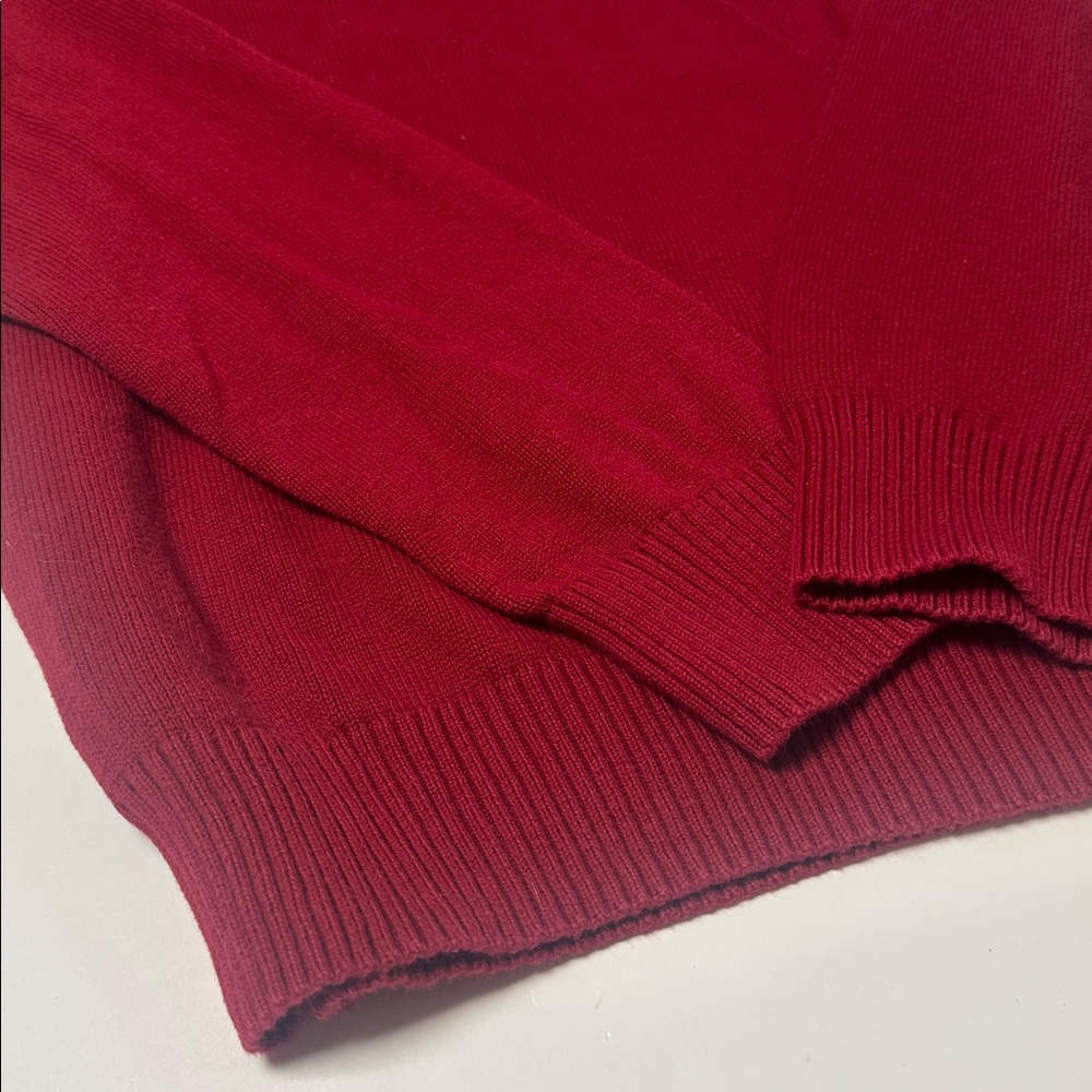 Merona Red Sweater Size Small - Picture 6 of 11